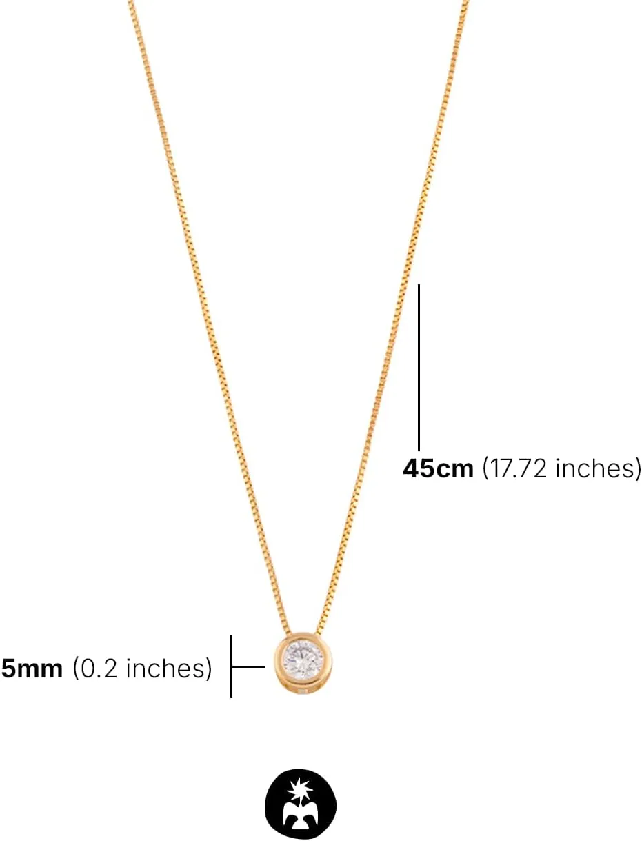 | Dainty Gold Pendant Necklace for Women | 18K Gold Plated Chain Jewelry | Cubic Zirconia Charm | Hypoallergenic Lightweight Accessory | Adjustable Elegant Gift | Multiple Variations