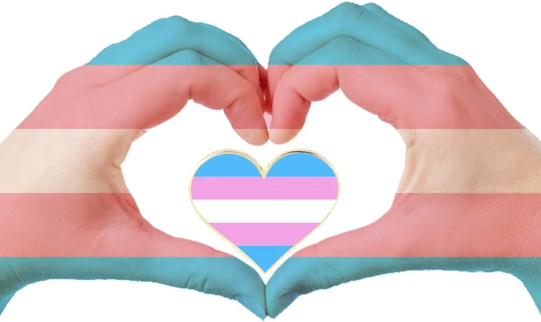 10/20/50/100 Pcs Metal Trans Heart Pride pins Jewelry Quality Love Progress Rainbow Gay LGBTQ Transgender Lapel Pins for Backpack, Lapel, Pride Stuff Gifts