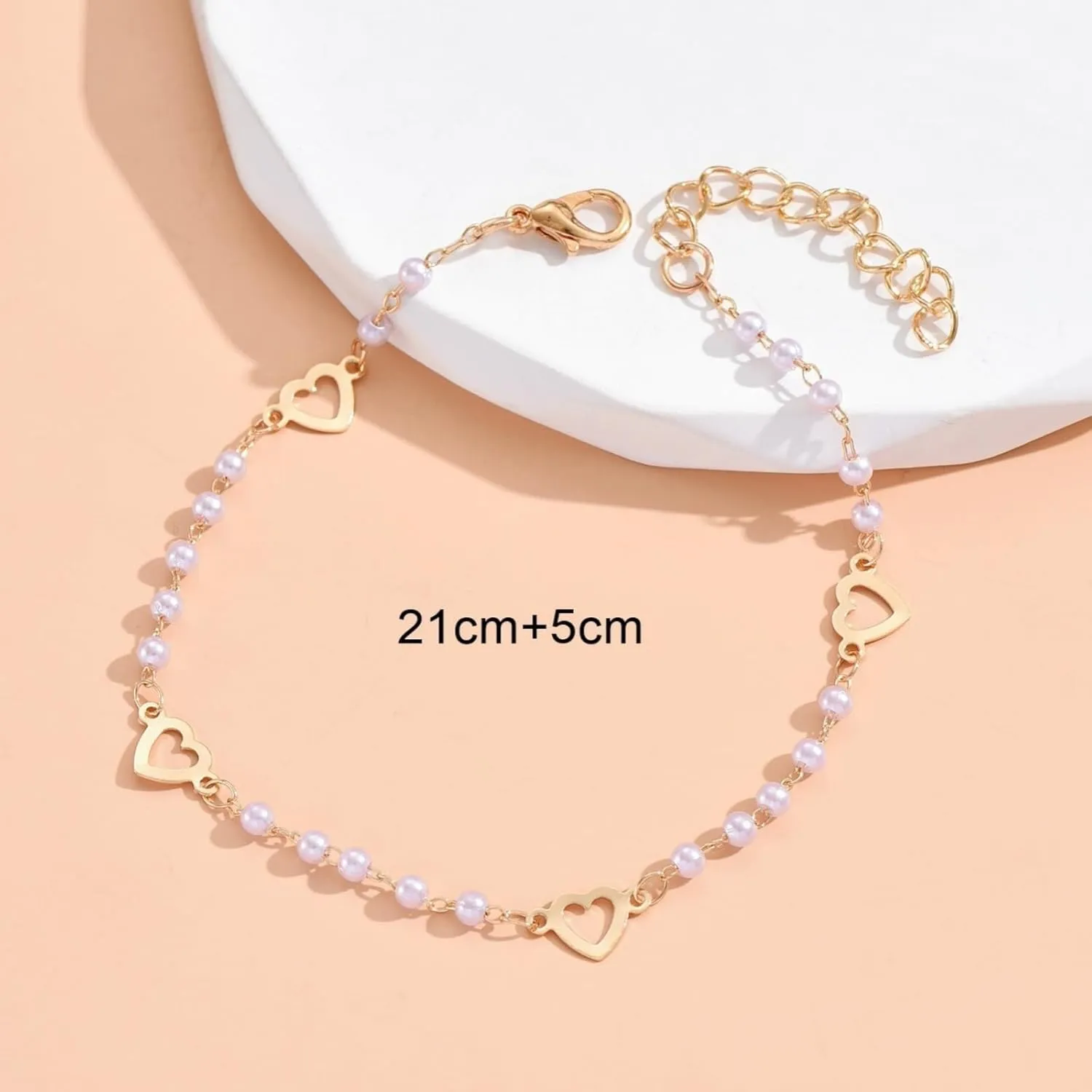 14k Gold Ankle Bracelets,Anklets for Women,Womens Waterproof Anklet Bracelet,Cuban Link Anklets Set,Woman Dainty Filled Beach Anklets Bracelets Jewelry for Women,Non Tarnish,Gold Plated