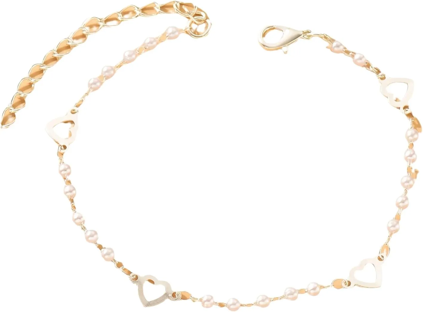 14k Gold Ankle Bracelets,Anklets for Women,Womens Waterproof Anklet Bracelet,Cuban Link Anklets Set,Woman Dainty Filled Beach Anklets Bracelets Jewelry for Women,Non Tarnish,Gold Plated