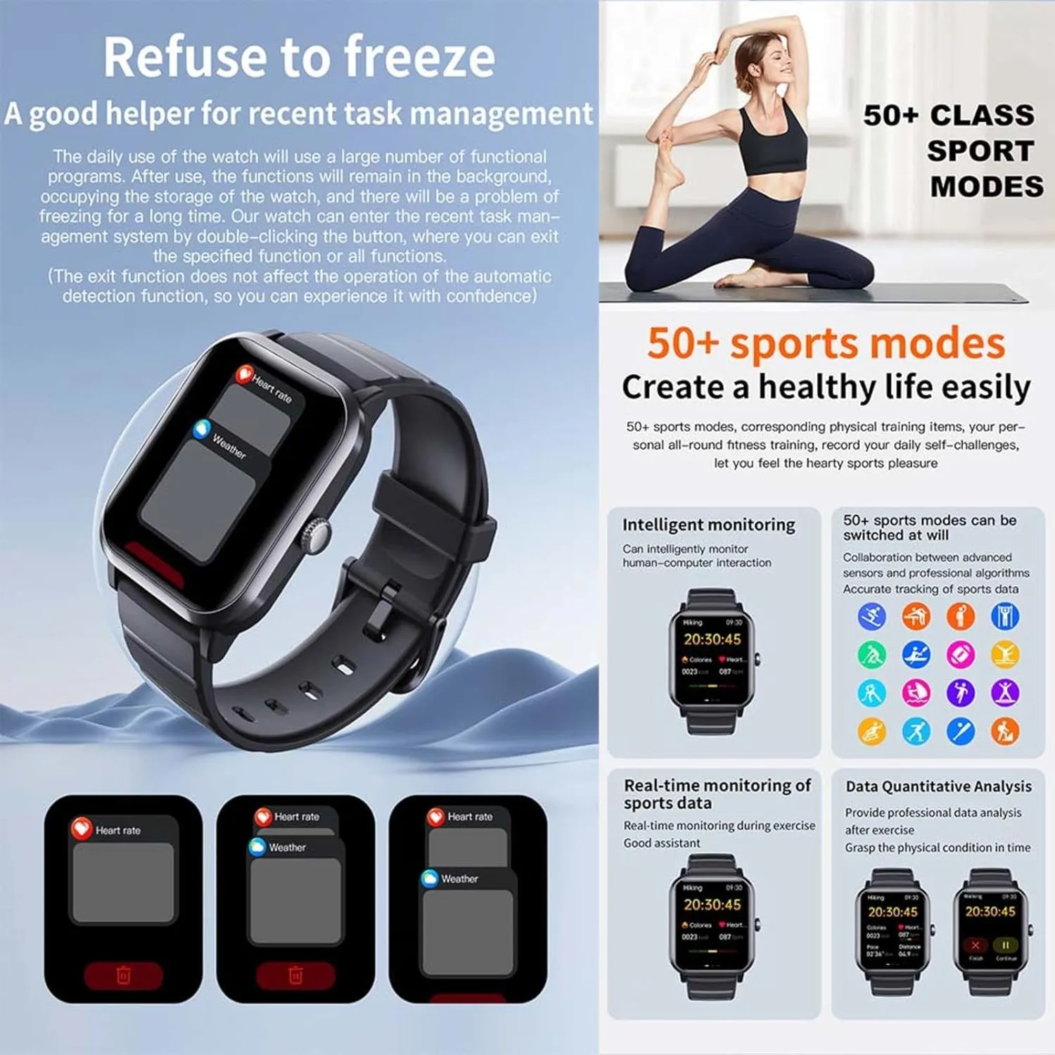 2025 Watches for Men - Watch That Monitors Bp 1.9" Activity Tracker with Heart Rate Monitor Oxygen Monitor Fitness and Sports F330701,GoldSteel