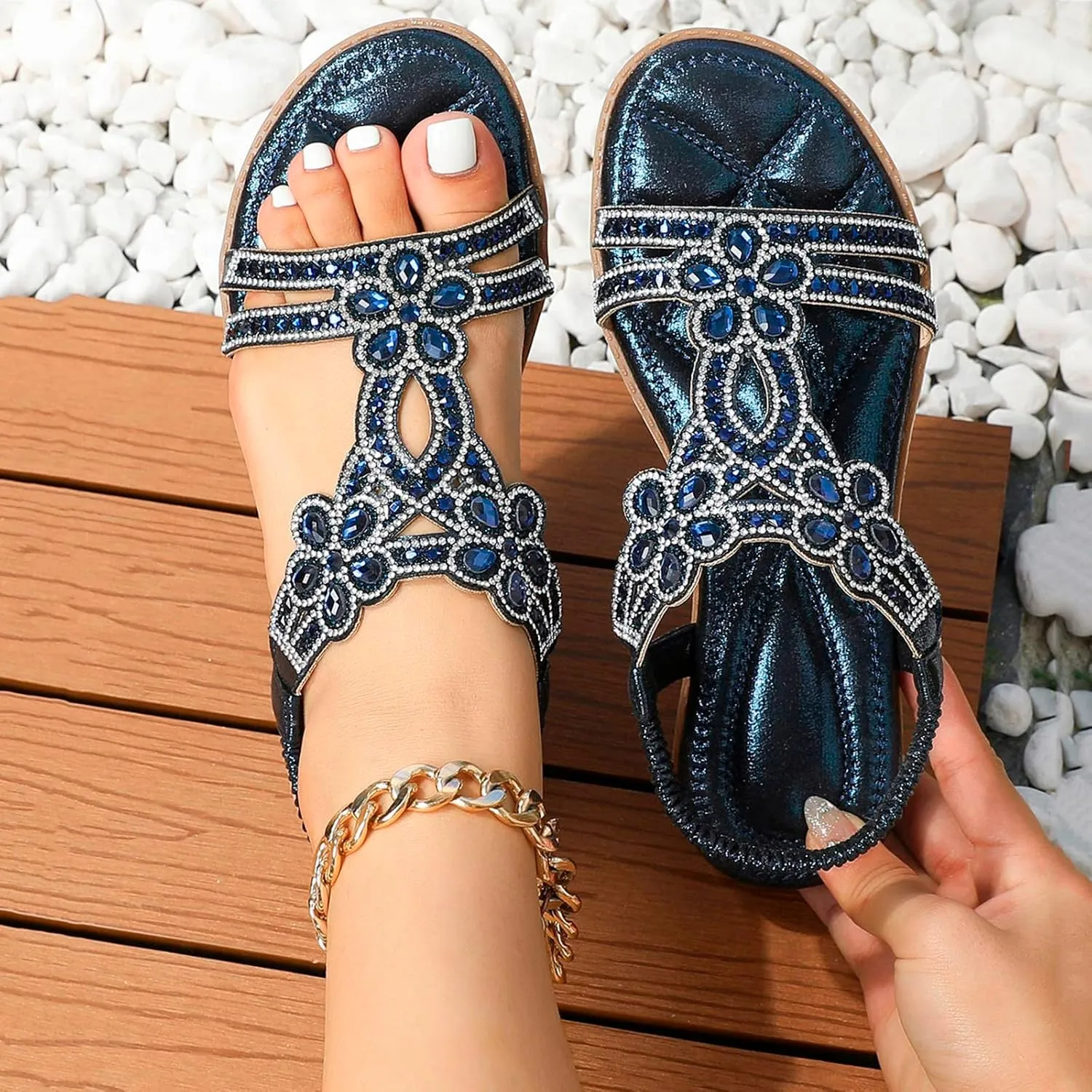 Adjustable Strap Orthopedic Sandals Women Arch Support Platform Wedge Summer Casual Shoes Comfortable Walking Outdoor Flip Flops Non Slip
