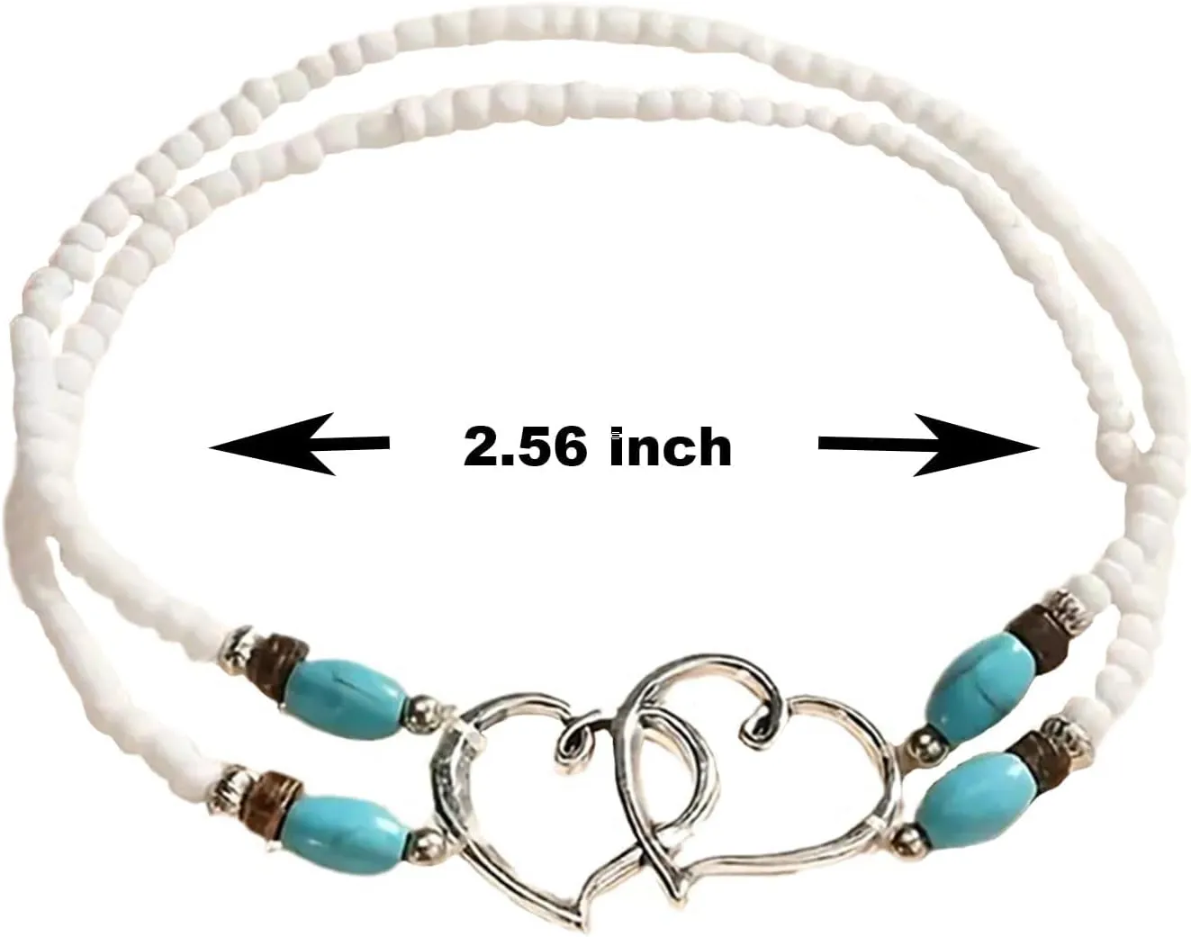 Ankle Bracelet for Women Beach Puka Shell Anklet Waterproof Starfish Seashell Pearl Anklets Stretch Beaded Ankle Bracelets Boho Beach Anklet Jewelry for Summer Beach Party