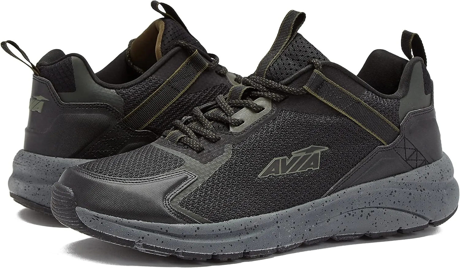 Avia Canyon Mens Trail Shoes and Walking Sneakers with Arch Support and Breathable Mesh