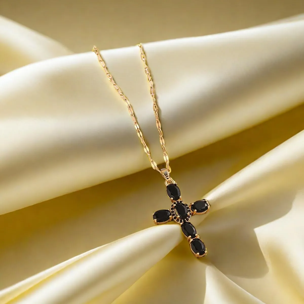 Baptism Cross Necklace for Women First Communion Silver Cross Necklaces Rainbow Cross Necklace Religious Gifts for Women