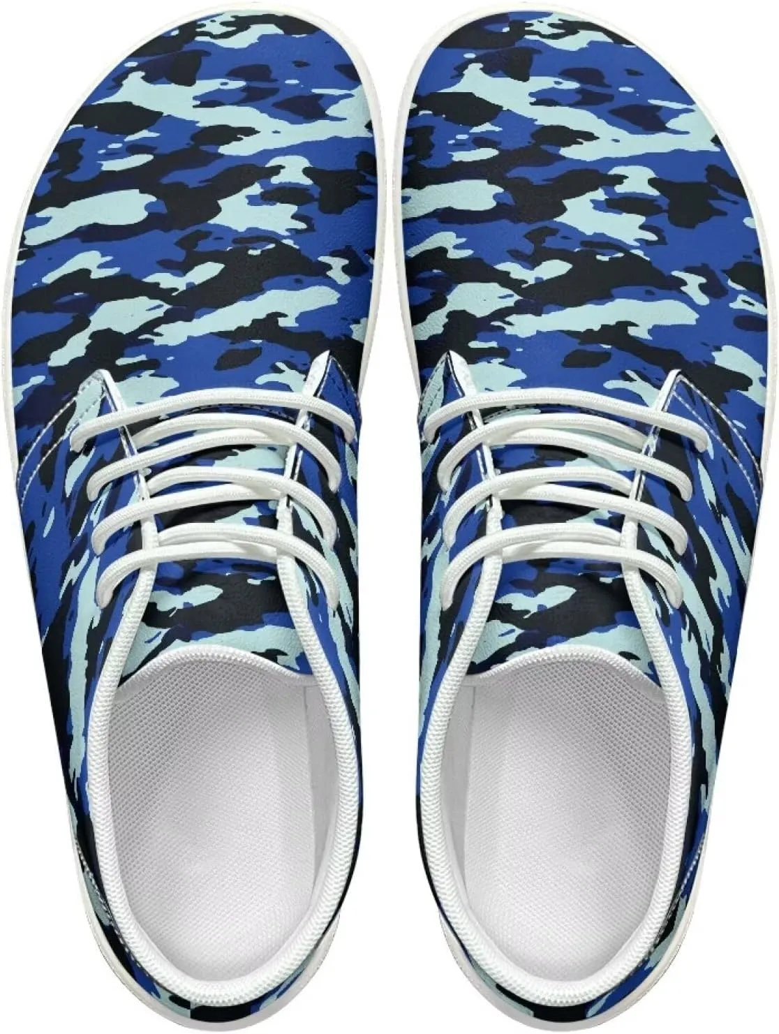 Barefoot Shoes for Men Comfortable Low-Top Zero Drop Tennis Workout Shoes Wide Toe Box Anti-Skid Waterproof Sport Hiking Sneakers for Teen Boys US 5-14