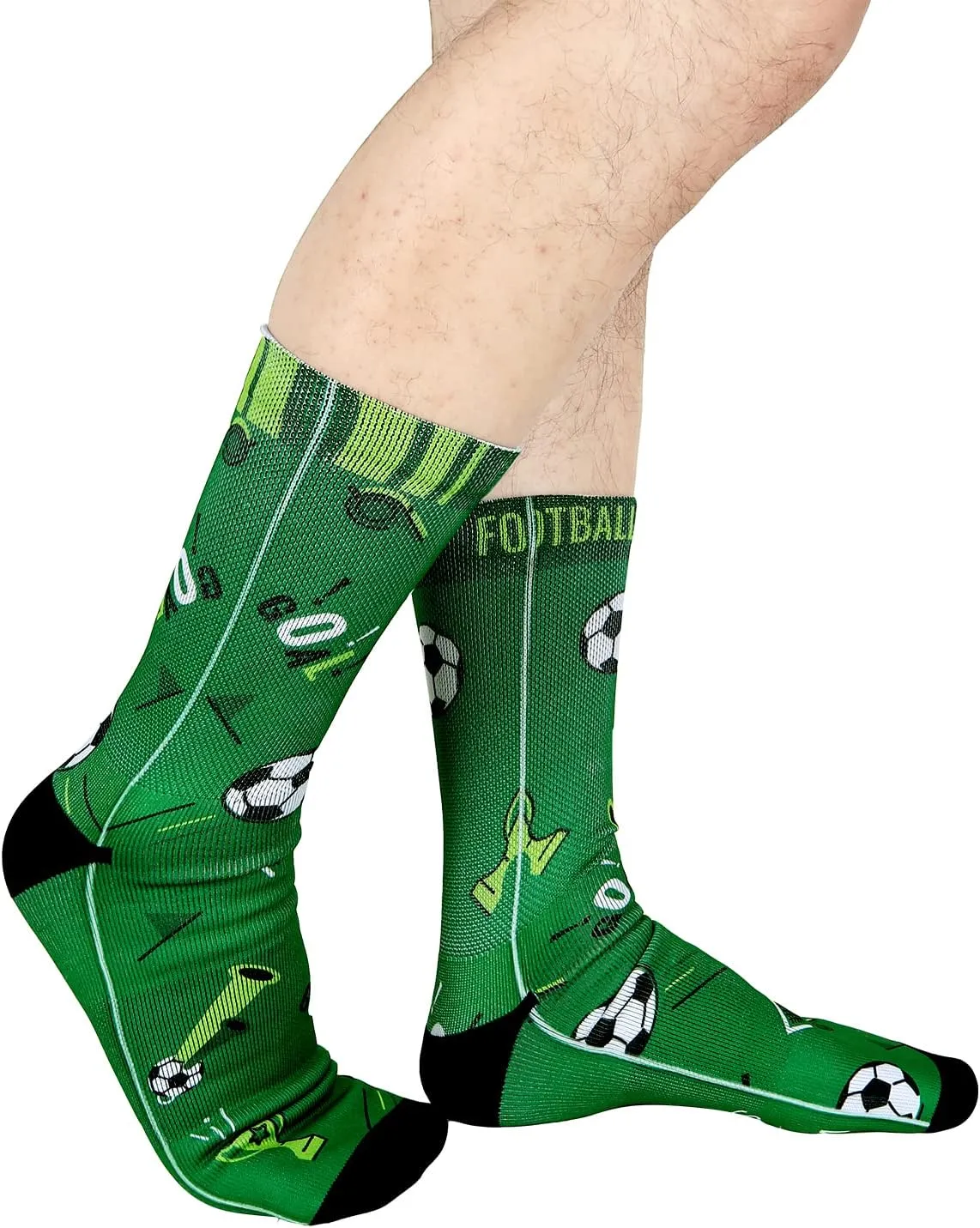 Benefeet Sox Funny 3D Print Socks Novelty Crazy Crew Socks Mens Fun Patterned Cotton Dress Socks for Kids Boys Teens Adults