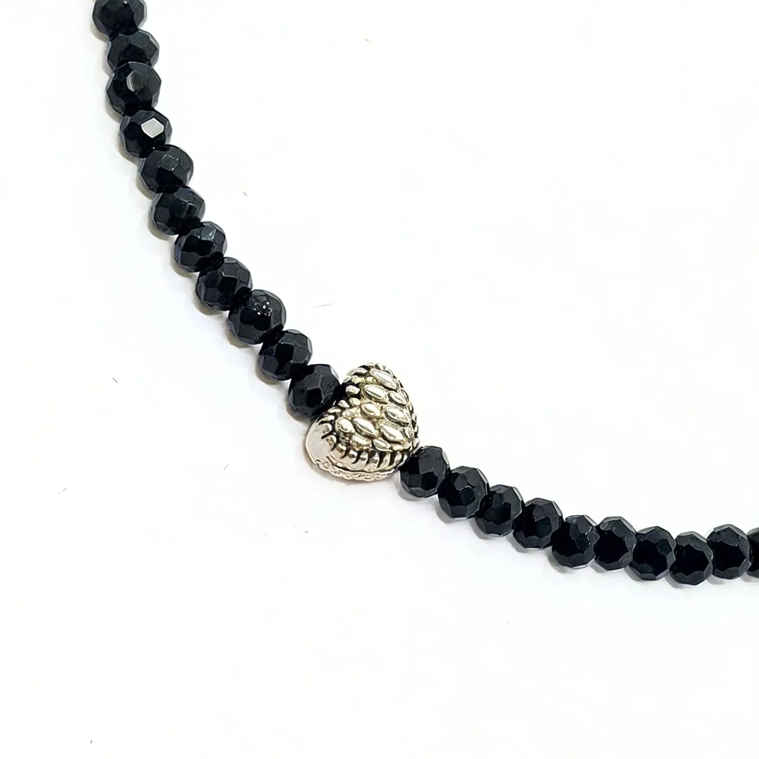 Black Bead Crystal Charm Anklet Bracelet Handmade Simple Summer Beach Waterproof Ankle Foot Chain Bracelets for Women Minimalist Jewelry-Adjustable .. (Design 3)