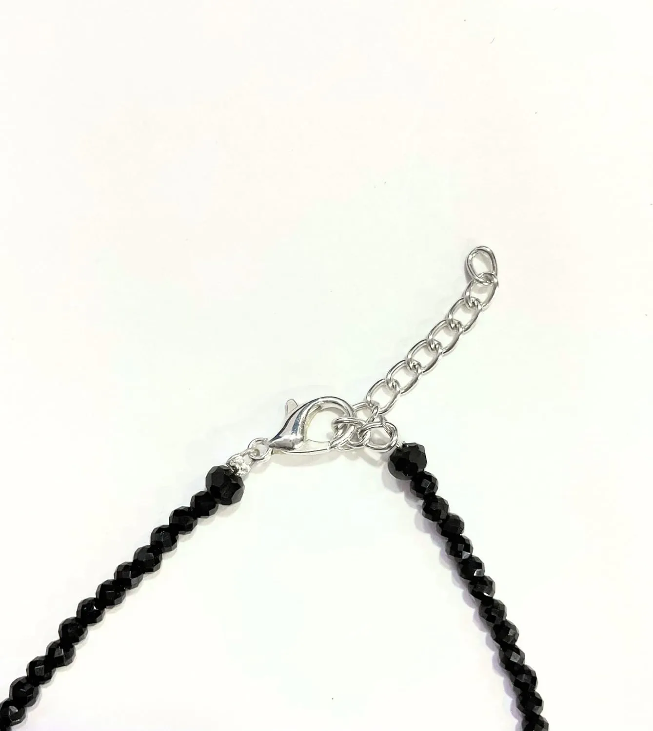 Black Bead Crystal Charm Anklet Bracelet Handmade Simple Summer Beach Waterproof Black Anklet Foot Chain Bracelets for Women Minimalist Jewelry Adjustable
