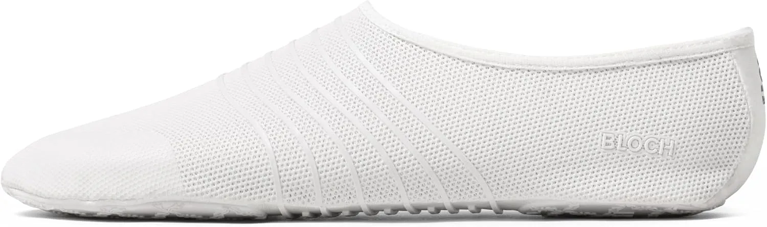 Bloch Women's Flex Slipper, White/Gray, 8