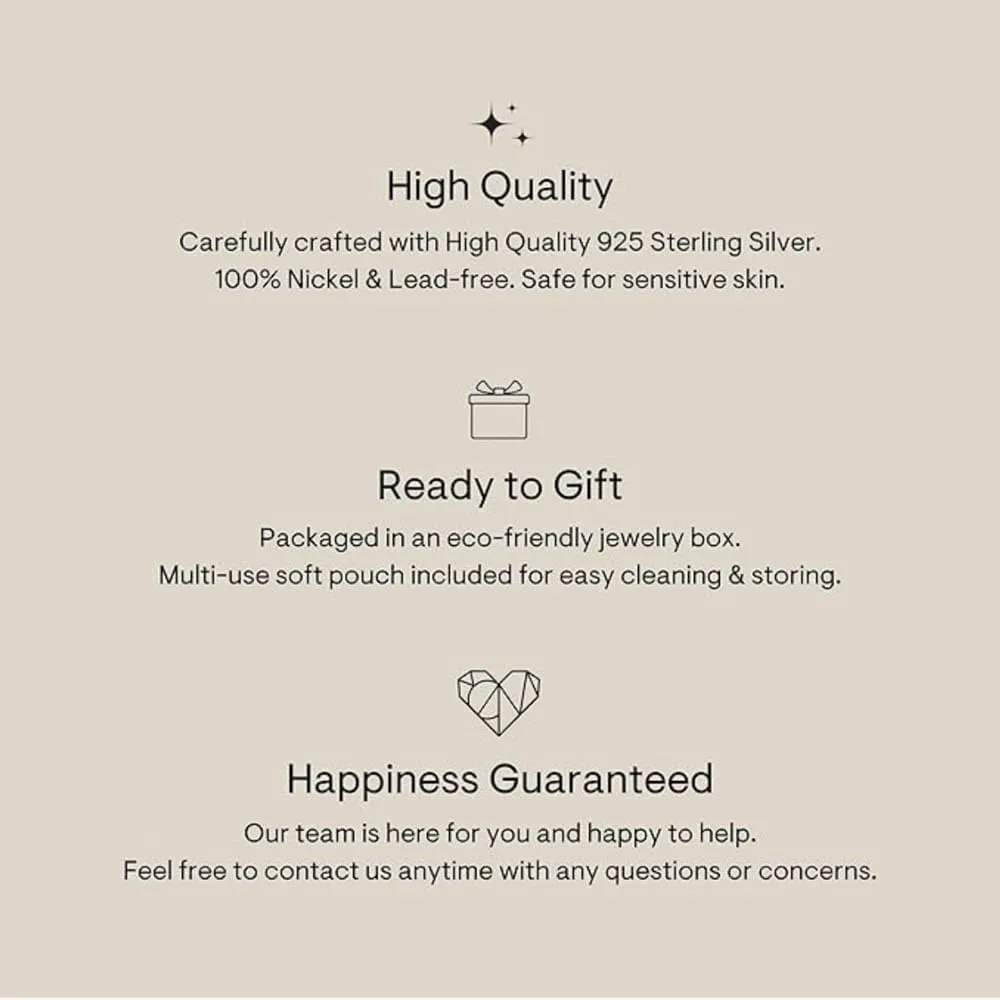 CAITLYNMINIMALIST 18K Gold Sterling Silver Chunky Statement Bold Removable Charm Pearl Hoop Earrings for Women