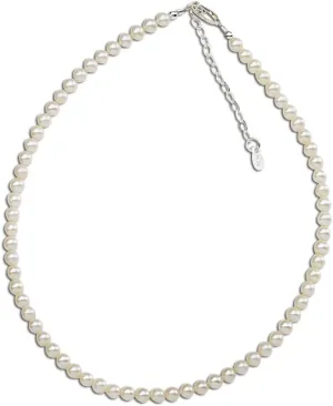 Children's or Baby Sterling Silver Cultured Pearl Bracelet and/or Necklace