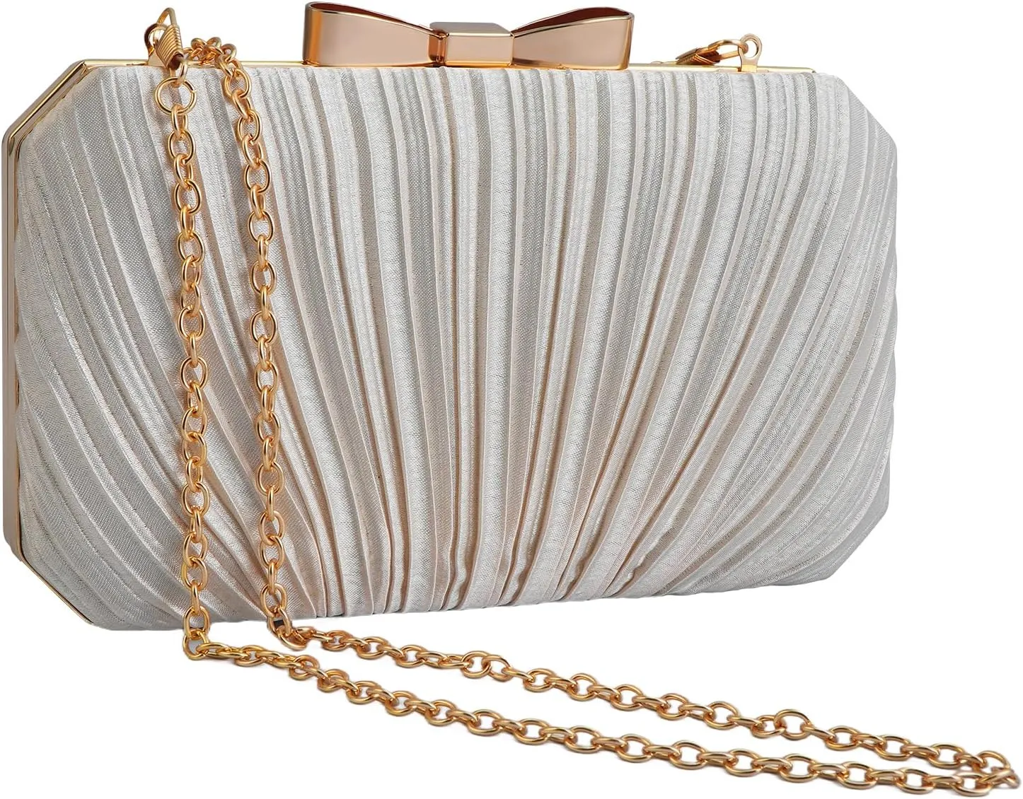 Clutch Purses for Women Evening Bag Handbags Crossbody with Chain Strap for Bridal Wedding Party New Year bow - butterfly