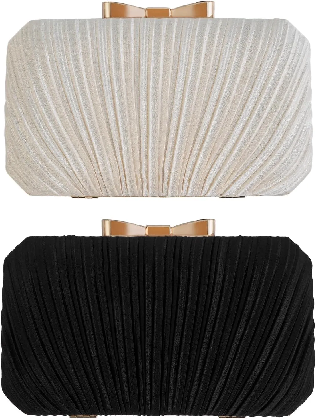 Clutch Purses for Women Evening Bag Handbags Crossbody with Chain Strap for Bridal Wedding Party New Year bow - butterfly