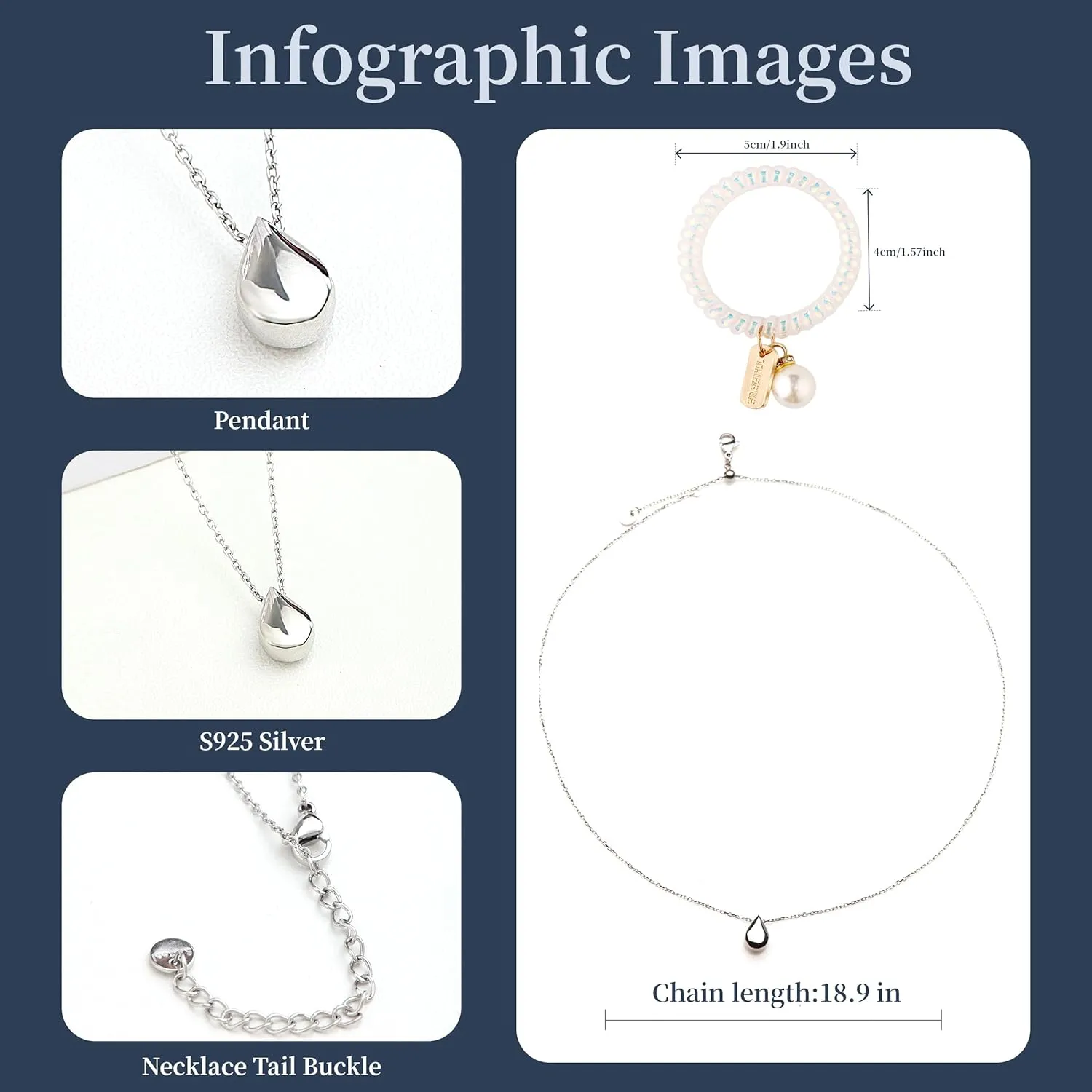 Cute Pendant Dainty Gold Necklace for Women | 14k Gold & SIlver Plated Womens Necklaces with Bracelet | Small Love Waterproof Necklaces for Women