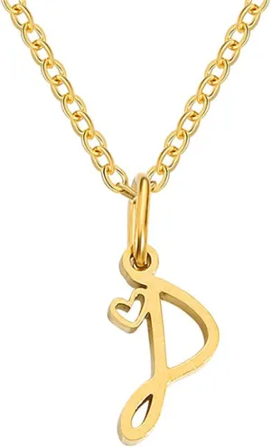 Dainty Initial Necklaces for Women 14K Gold Plated Tiny Letter Pendant Necklace Trendy Personalized Monogram Name Choker Minimalist Jewelry Gift