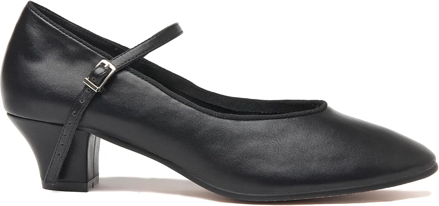 Danzcue 1.5 Inch Character Dance Shoes