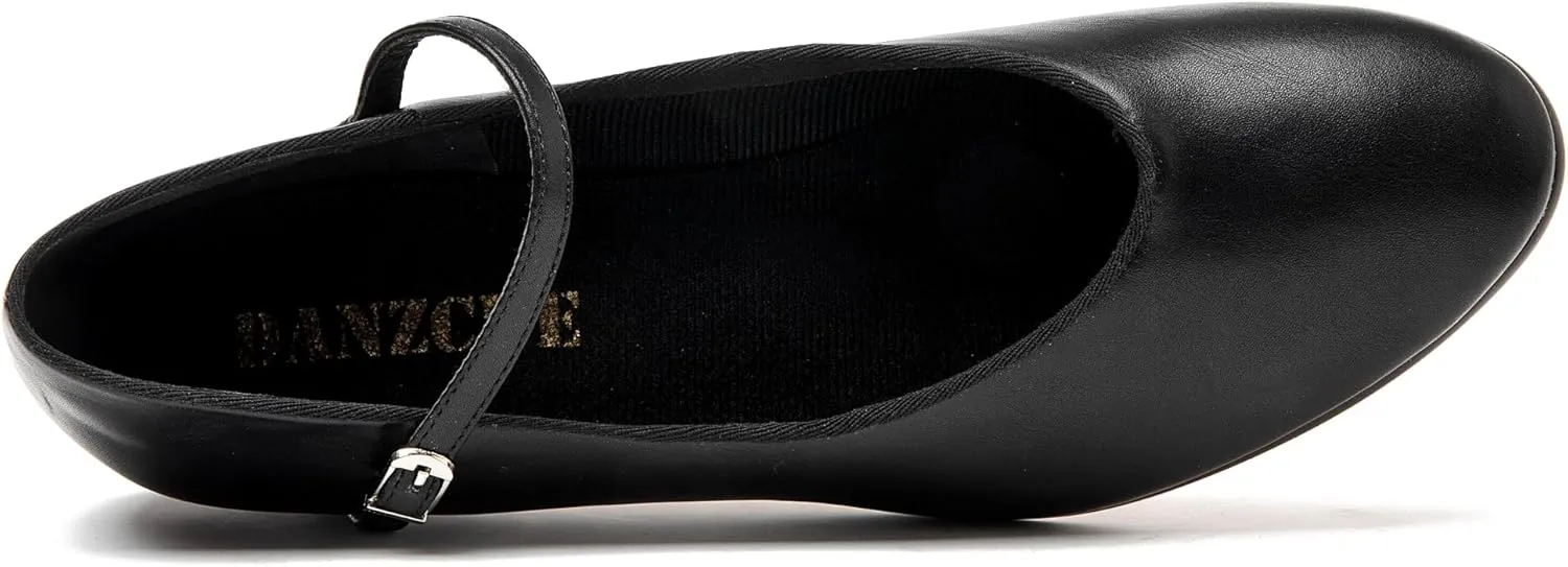 Danzcue 1.5 Inch Character Dance Shoes
