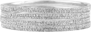 Efulgenz Indian Bangles for Women Bollywood Rhinestone CZ Crystal Bracelet Bangle Set Wedding Bridal Fashion Jewelry for Women (4 Pcs)