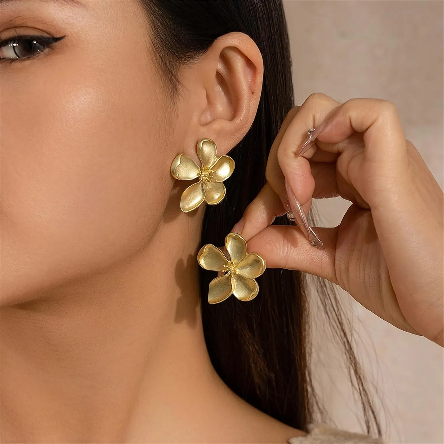 Ginkgo Biloba Leaf Tassel Earrings Necklace Set,Boho Y Pendant Necklaces Dainty Ginkgo Biloba Leaf Earring Floral Statement Necklace Large Plant Leaves Flower Choker Earrings Summer Jewelry for Women
