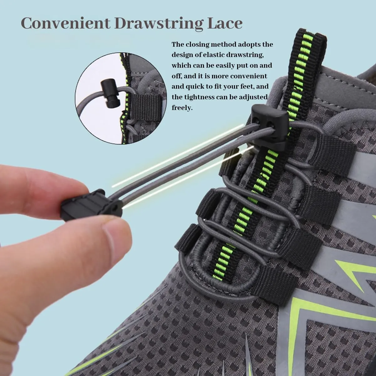 Grounded Footwear for Women Men Neuropathy- Grounded Barefoot Shoes for Women Men Waterproof, Non-Slip Footwear with Wide Toe Box,for Hiking, Outdoor, Water Activities
