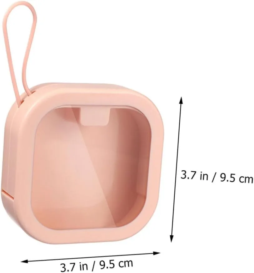 Hair Ties Organizer Storage Jewelry Crafts Holder Portable Travel Hair Clip Container