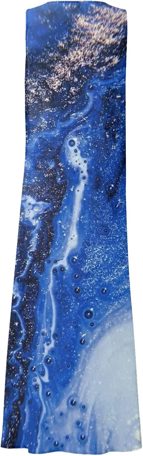 HXHYQKP Plus Size Dresses for Curvy Women - Sleeveless Summer Maxi Sun Dresses with Pockets