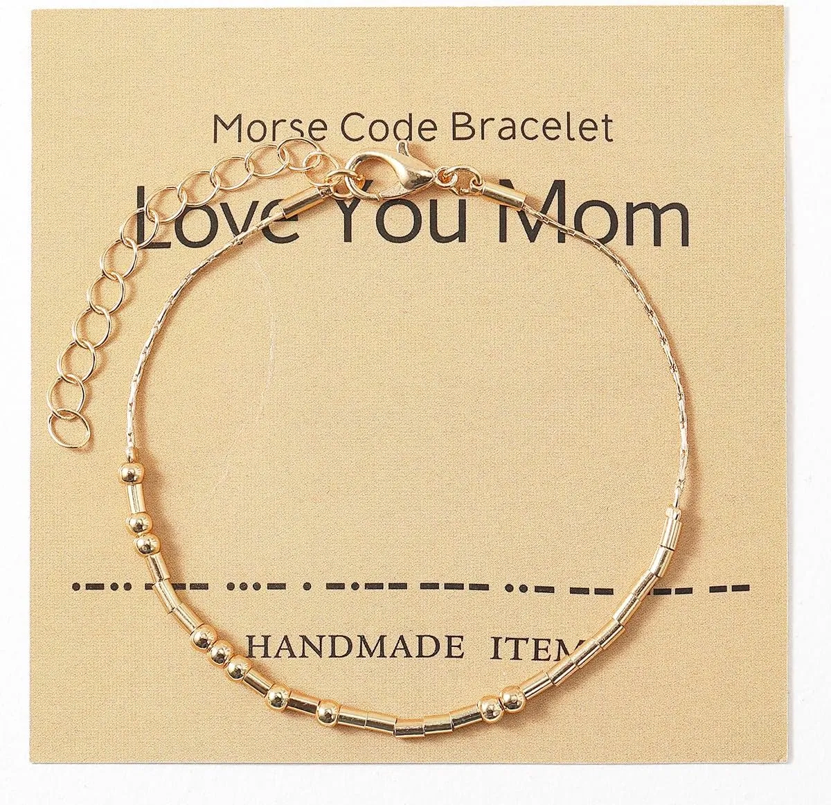 Inspirational Gifts for Women, Morse Code Bracelets For Women And Men, Motivational Courage Perfect For Birthday, Christmas, Valentine's Day, Mother's Day Gift