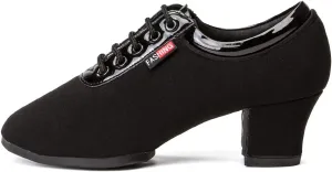JUODVMP Men & Women Ballroom Dance Shoes Lace-up Latin Modern Salsa Dance Practice Teaching Performance Model 601