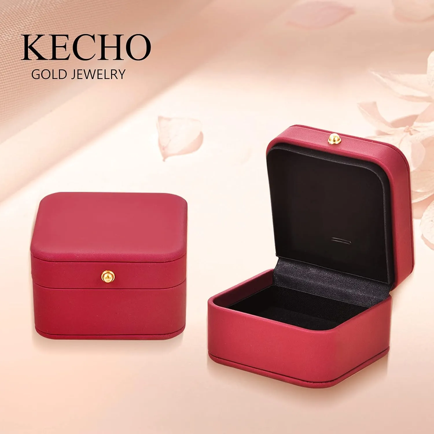 KECHO 14k Solid Gold Freshwater Pearl Drop Leverback Earrings for women Bridesmaid Gifts for Her