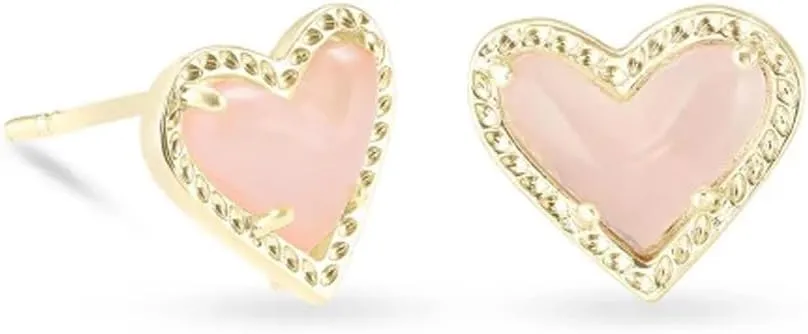 Kendra Scott Ari Heart Stud Earrings for Women, Fashion Jewelry