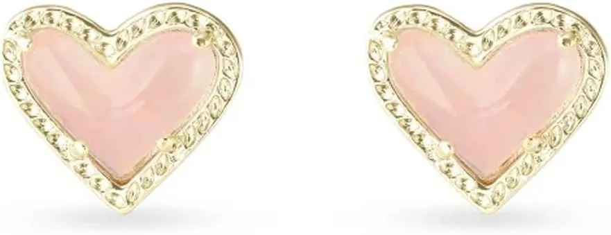 Kendra Scott Ari Heart Stud Earrings for Women, Fashion Jewelry