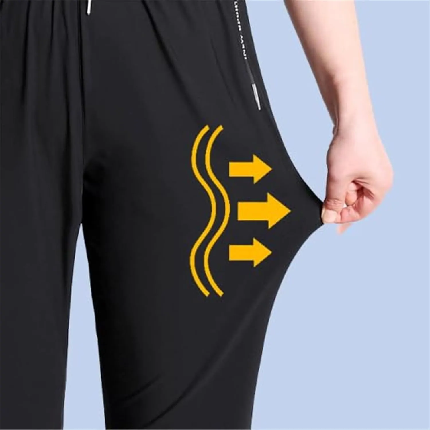 Kubbon Beeswan Pants for Women Casual Stretch Active Quick Drying Pants Plus Size Breathable Pant Drawstring Pant with Pocket
