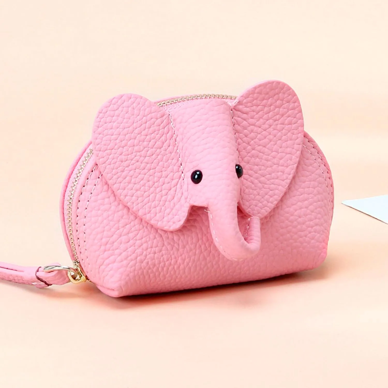 Ladies Travel Purses Wristlet Genuine Leather Credit Card Holder with RFID Blocking Women's Function Card Holder