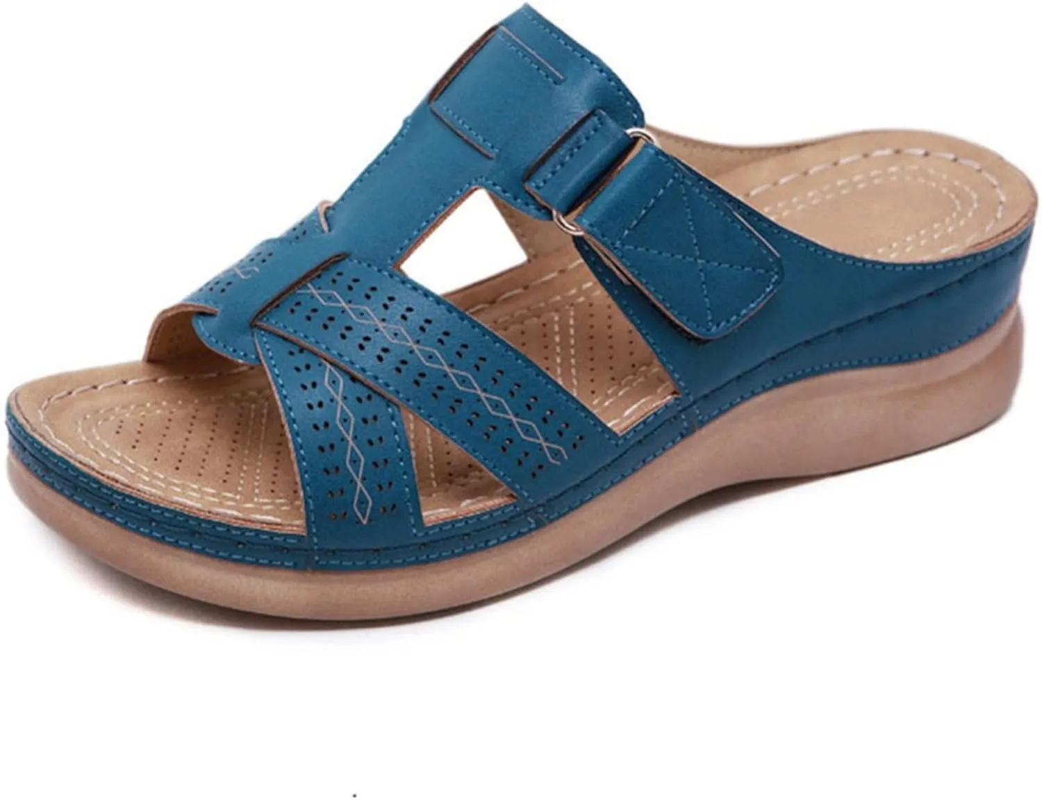 Ladmiple Orthotic Sandals For Women Plantar Fasciitis Comfortable Arch Support Dressy Summer Orthopedic Flip Flops Slides