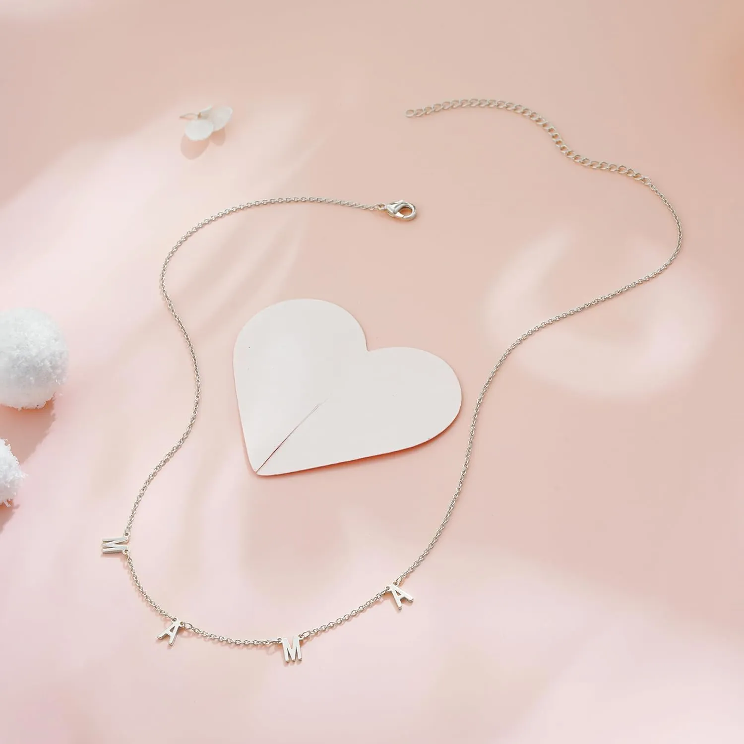 Mama Necklaces for Women, Mother's Day Gifts for Mom, 14K Gold Plated Dainty Necklace Non Tarnish Jewelry, Gifts for New Mom