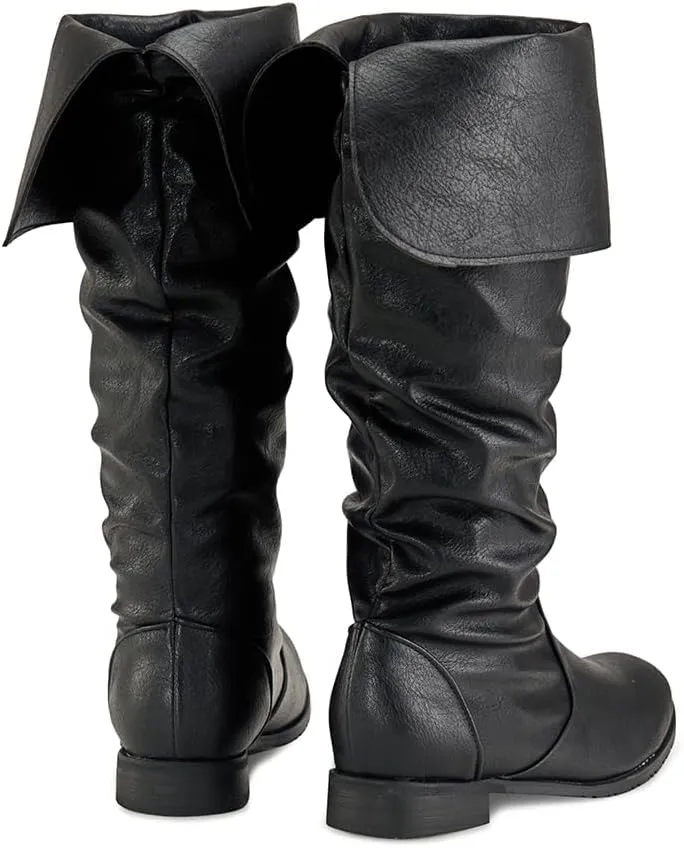 Medieval Renaissance Gothic Jazz Pirate Boots Cosplay