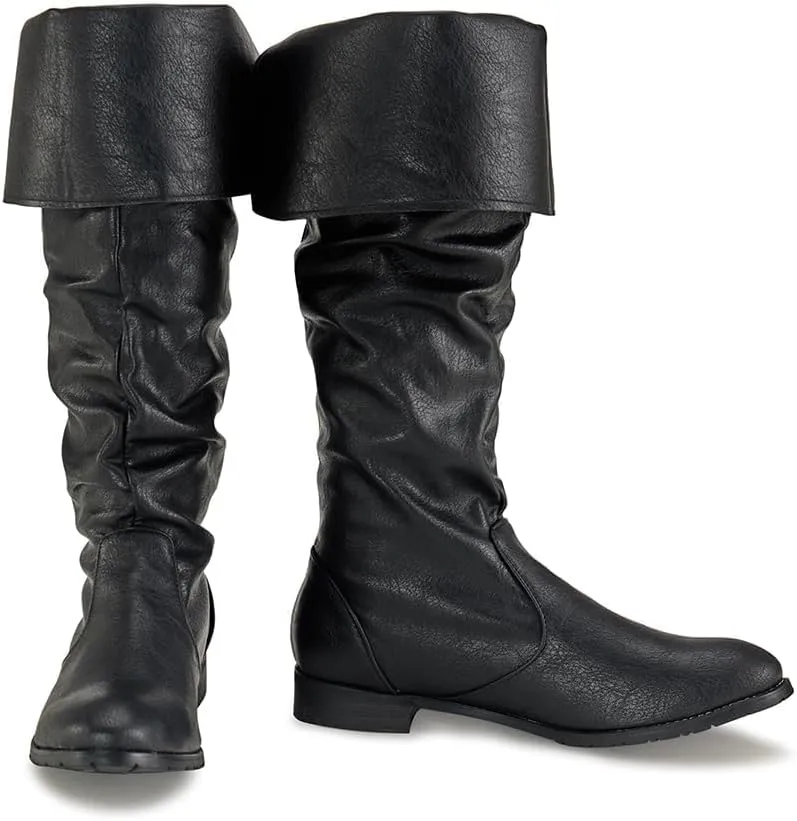 Medieval Renaissance Gothic Jazz Pirate Boots Cosplay