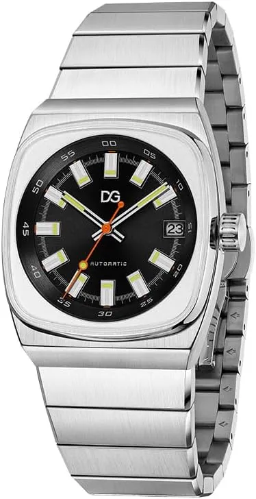 Men Mechanical Watch Square Case Analog Luminous Wristwatch Sapphire Glass Stainless Steel Waterproof Janpan Movement Luxury Watches