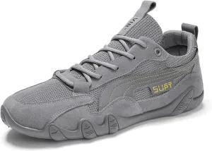 Men's Breathable Mesh Trail Shoes,Outdoor Non-Slip Lightweight Mesh Sports Shoes,Summer Barefoot and Minimalist Shoes.