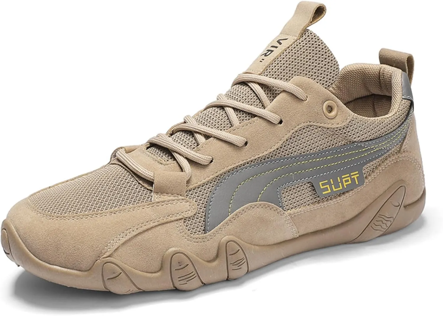 Men's Breathable Mesh Trail Shoes,Outdoor Non-Slip Lightweight Mesh Sports Shoes,Summer Barefoot and Minimalist Shoes.