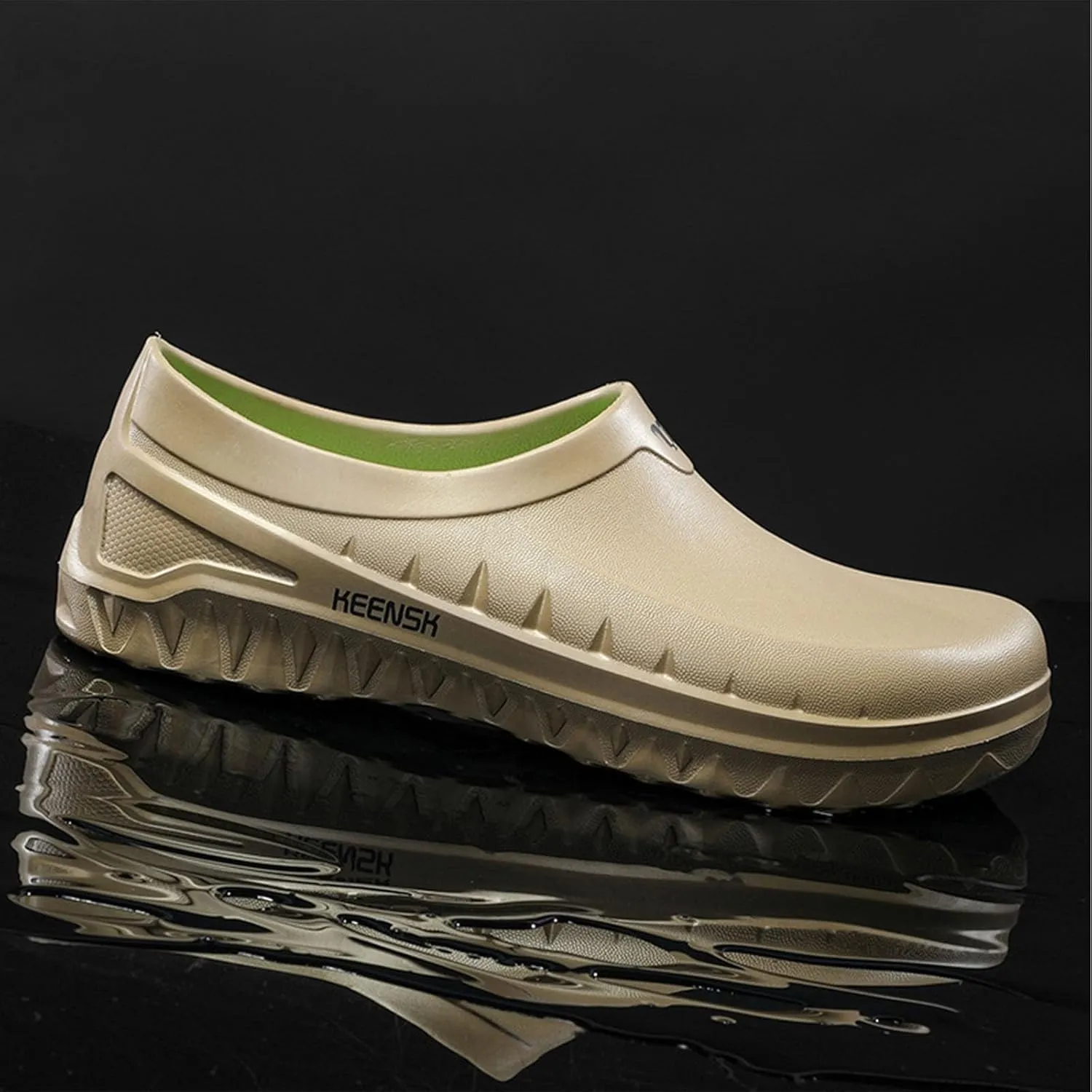 Mens Close Toe Sandals Non Slip Comfortable Sandals for Men Breathable Lightweight Summer Walking Slippers with Arch Support Men Thick Sole Wide Width Beach Water Friendly Shoes