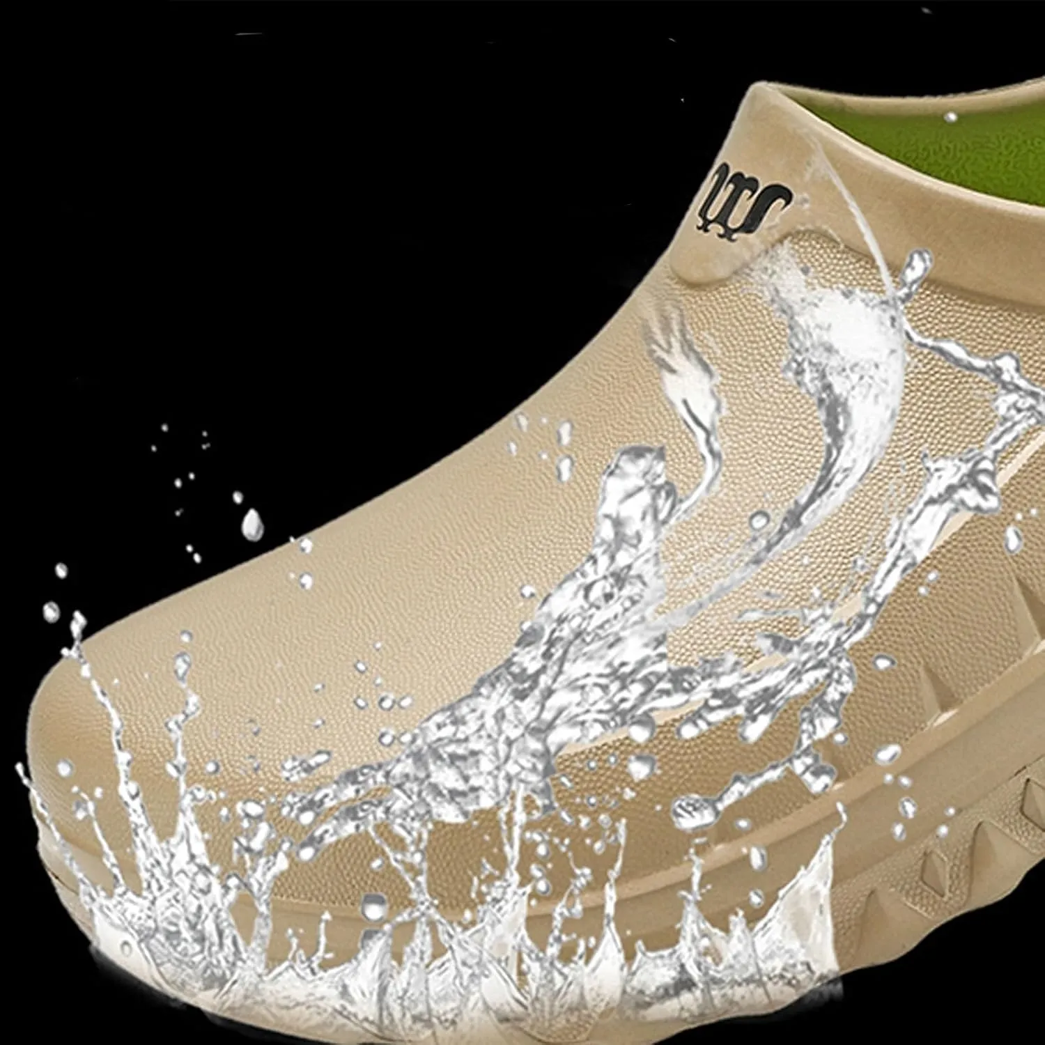 Mens Close Toe Sandals Non Slip Comfortable Sandals for Men Breathable Lightweight Summer Walking Slippers with Arch Support Men Thick Sole Wide Width Beach Water Friendly Shoes