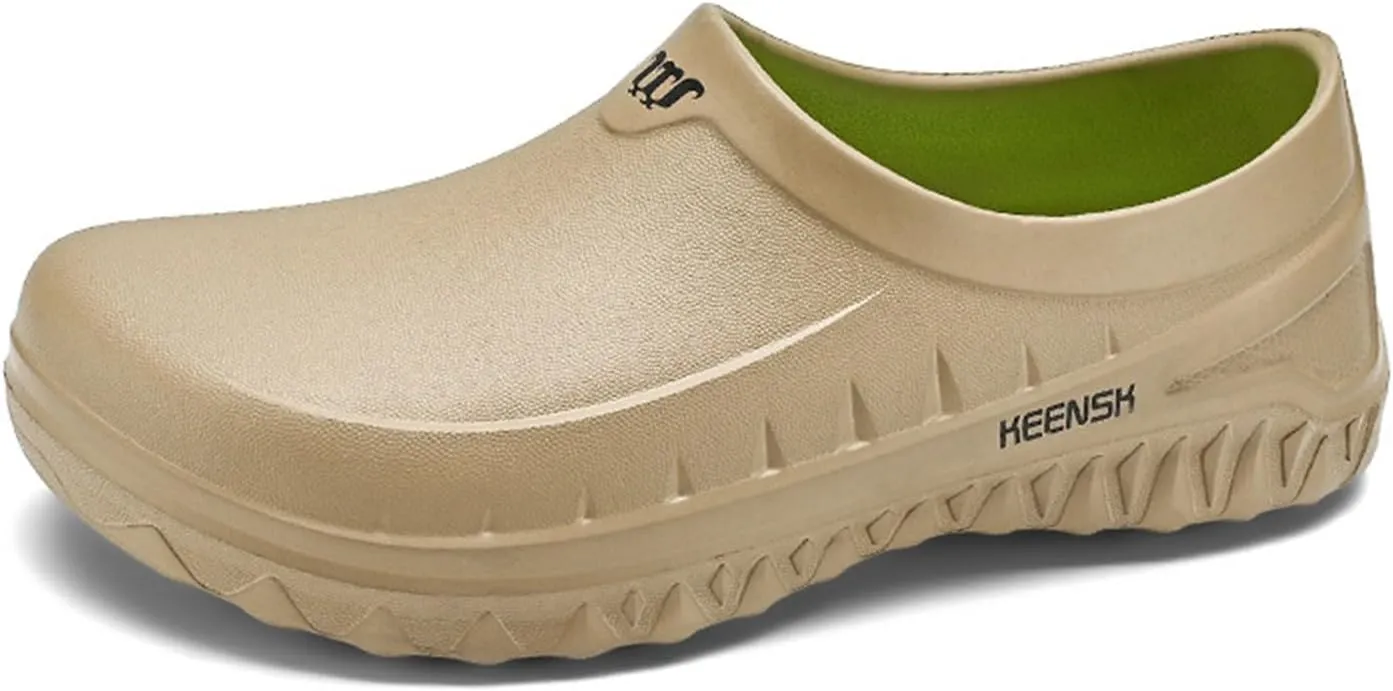 Mens Close Toe Sandals Non Slip Comfortable Sandals for Men Breathable Lightweight Summer Walking Slippers with Arch Support Men Thick Sole Wide Width Beach Water Friendly Shoes