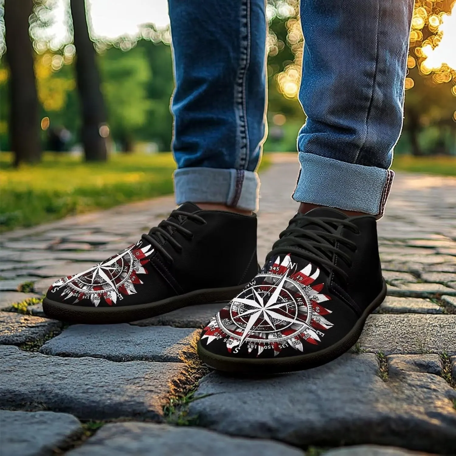 Men's Minimalist Barefoot Shoes | Wide Wide Toe Box Fashion Sneaker | Zero Drop Workout Training Sneaker US 5-14