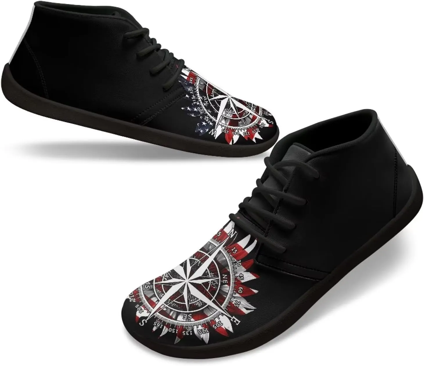 Men's Minimalist Barefoot Shoes | Wide Wide Toe Box Fashion Sneaker | Zero Drop Workout Training Sneaker US 5-14