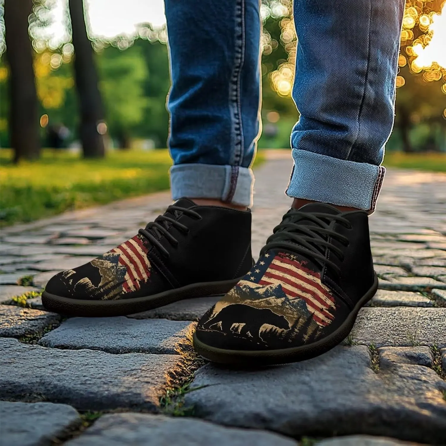 Men's Minimalist Barefoot Shoes | Wide Wide Toe Box Fashion Sneaker | Zero Drop Workout Training Sneaker US 5-14