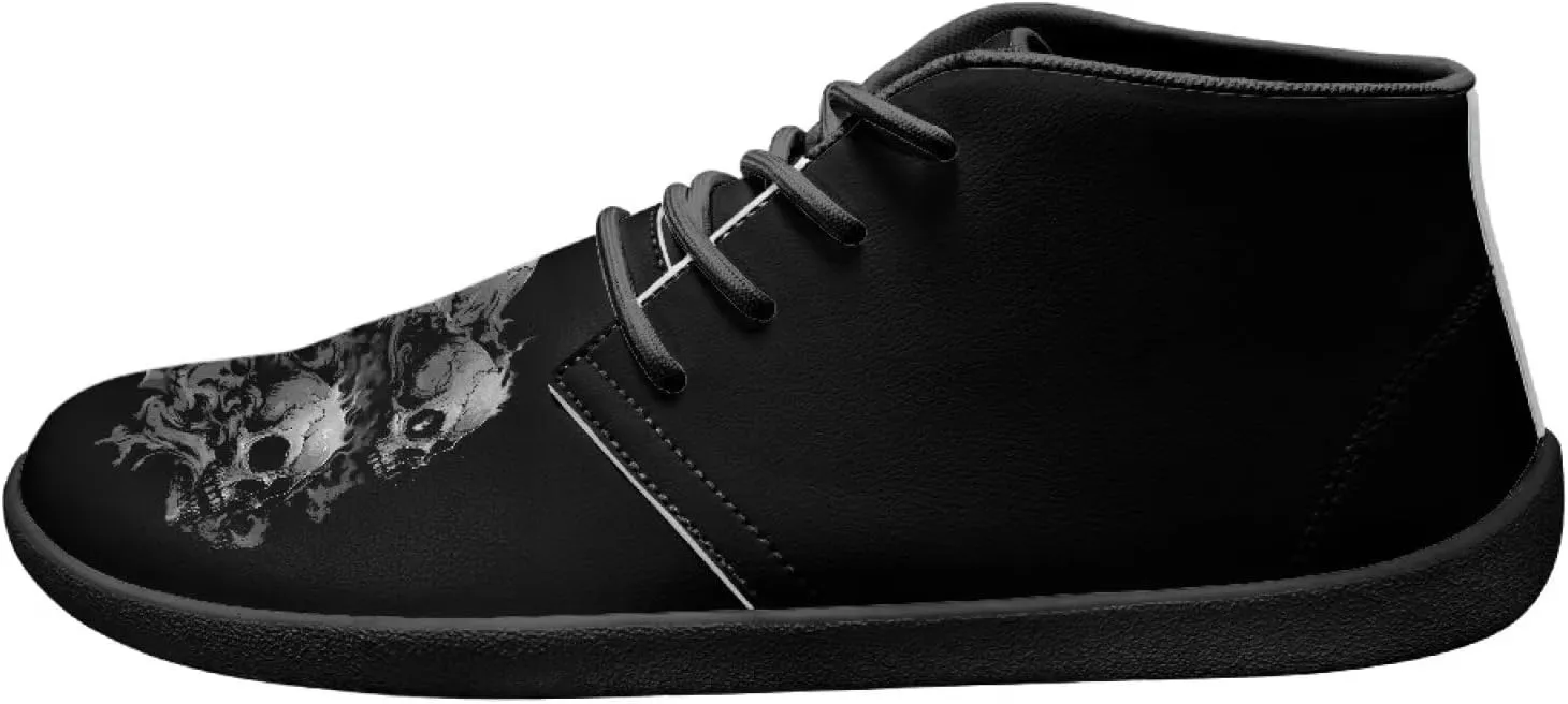 Men's Minimalist Barefoot Shoes | Wide Wide Toe Box Fashion Sneaker | Zero Drop Workout Training Sneaker US 5-14