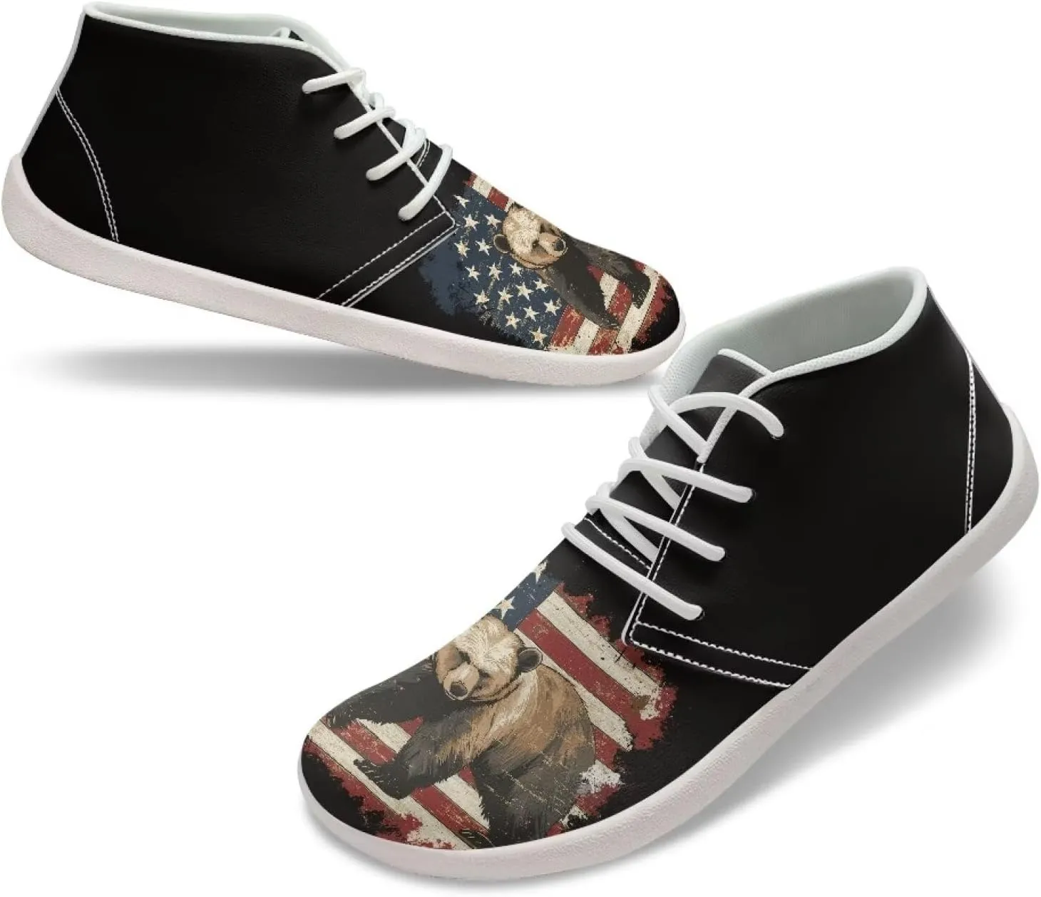 Men's Minimalist Barefoot Shoes | Wide Wide Toe Box Fashion Sneaker | Zero Drop Workout Walking Training Running Tennis Sneaker US 5-14