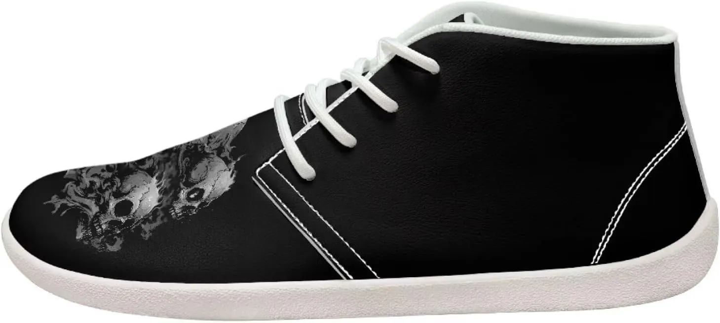 Men's Minimalist Barefoot Shoes | Wide Wide Toe Box Fashion Sneaker | Zero Drop Workout Walking Training Running Tennis Sneaker US 5-14